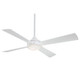 Minka Aire - F521L-WHF - 52Ceiling Fan - Aluma - Flat White