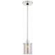 George Kovacs - P960-077 - One Light Mini Pendant - Grid II - Chrome