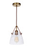 Hagen One Light Pendant (51391-VB)