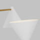 Cosmo Four Light Chandelier (AEC1114MWTBBS)