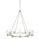 Kichler - 2347NI - 12 Light Chandelier - Circolo - Brushed Nickel