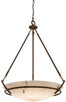Minka-Lavery - 684-14 - Five Light Pendant - Calavera - Nutmeg