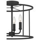 Abner Three Light Semi Flush Mount (ABR1714MBK)