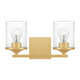 Quoizel - ABR8614AB - Two Light Bath - Abner - Aged Brass