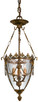 Metropolitan - N2337-OXB - Three Light Pendant - Metropolitan - Oxide Brass