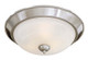 Minka-Lavery - 893-84 - Three Light Flush Mount - Paradox - Brushed Nickel