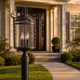 Casa LED Post Top or Pier Mount Lantern (1141OL-CL)