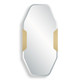 Uttermost - 08417 - Mirror - Makari - Antique Brass