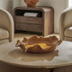 Golden Crest Ruffle Bowl (18392)