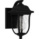 Mulberry One Light Outdoor Wall Mount (MUL8406MBK)