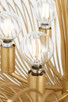 Dorelle Six Light Chandelier (LXC1196GD)