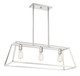 Denton Three Light Linear Chandelier (1-326-3-109)
