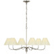 Visual Comfort Signature - CHC 5710PWT-SP - LED Chandelier - Hollings - Pewter