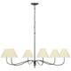 Visual Comfort Signature - CHC 5711BZ/AB-SP - LED Chandelier - Hollings - Bronze and Antique-Burnished Brass