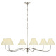 Visual Comfort Signature - CHC 5711PWT-SP - LED Chandelier - Hollings - Pewter