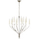 Visual Comfort Signature - FW 5050SVL - LED Chandelier - Florenz - Silver Lustre
