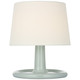 Visual Comfort Signature - SK 3600ICB-L-CL - LED Accent Lamp - Fayette - Ice Blue Porcelain