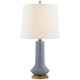 Visual Comfort Signature - TOB 3658PBC-L-CL - LED Table Lamp - Luisa - Polar Blue Crackle