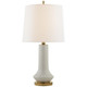 Visual Comfort Signature - TOB 3658WTC-L-CL - LED Table Lamp - Luisa - White Crackle