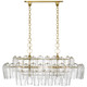 Visual Comfort Signature - TOB 5298HAB-SG - LED Chandelier - Charmain - Hand-Rubbed Antique Brass