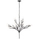 Visual Comfort Signature - TOB 5360WBK-EC - LED Chandelier - Tirucalli - Waxed Black