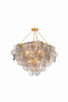 Corbett Lighting - 101-33-VGL - 13 Light Chandelier - Aran - Vintage Gold Leaf