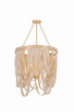 Corbett Lighting - 112-28-VGL - Six Light Chandelier - Santorini - Vintage Gold Leaf