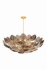 Corbett Lighting - 597-50-VGL - 22 Light Chandelier - Rubellite - Vintage Gold Leaf