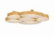 Corbett Lighting - 602-35-VGL - LED Close-to-Ceiling - Kitz - Vintage Gold Leaf