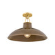 Hudson Valley - 1929-AGB/CUK - One Light Flush Mount - Pottersville - Aged Brass