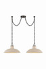 Hudson Valley - 1959-DB/CIC - Two Light Linear Pendant - Pottersville - Distressed Bronze