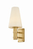 Hudson Valley - 3871-AGB - One Light Wall Sconce - Glenwood Lake - Aged Brass