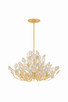 Hudson Valley - 4143-VGL - Ten Light Chandelier - Eastview - Vintage Gold Leaf