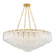 Hudson Valley - 4921A-AGB - 21 Light Chandelier - Watertown - Aged Brass