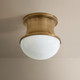 Aldrich One Light Flush Mount (7241-PBR)