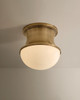 Aldrich One Light Flush Mount (7241-PBR)