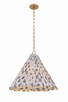 Hudson Valley - 9161B-PBR - One Light Pendant - Fitchburg - Patina Brass