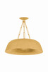 Hudson Valley - 9520-VGL - LED Chandelier - Highmount - Vintage Gold Leaf