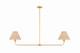 Hudson Valley - 9832-AGB - Two Light Linear Pendant - Shore Road - Aged Brass