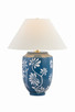 Hudson Valley - L2641-AGB/CFL - One Light Table Lamp - Kent Falls - Aged Brass