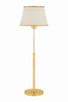 Hudson Valley - L6991-AGB/CR - One Light Floor Lamp - Lanesville - Aged Brass