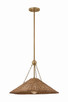 Mitzi - H1161701S-PBR - One Light Pendant - Annmarie - Patina Brass