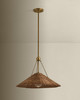 Annmarie One Light Pendant (H1161701S-PBR)