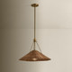 Annmarie One Light Pendant (H1161701S-PBR)