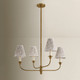 Ryle Four Light Chandelier (H1175804B-PBR)
