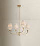 Ryle Four Light Chandelier (H1175804B-PBR)