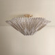Elle Three Light Semi Flush Mount (H1176603B-PBR)