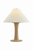 Isabel One Light Table Lamp (HL1134201-PBR/CQS)