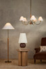 Siena One Light Floor Lamp (HL1162401-PBR)