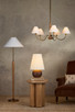 Siena One Light Floor Lamp (HL1162401-PBR)